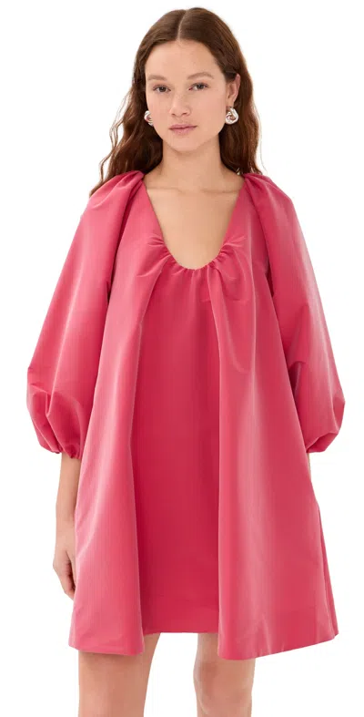 Bernadette George Short Dress Red In Pink