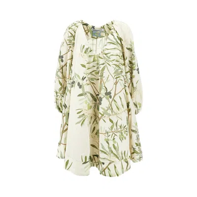 Bernadette 'georgette' Linen Mini Dress