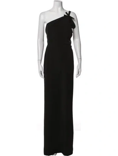 Pre-owned Bernadette Halterneck Long Dress W/ Tags In Black