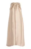 Bernadette Jacques Strapless A-line Dress In Nude