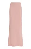 Bernadette Jolene Crepe Maxi Dress In Pink