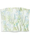 Bernadette Lena Cropped Strapless Floral-print Woven Top In Green