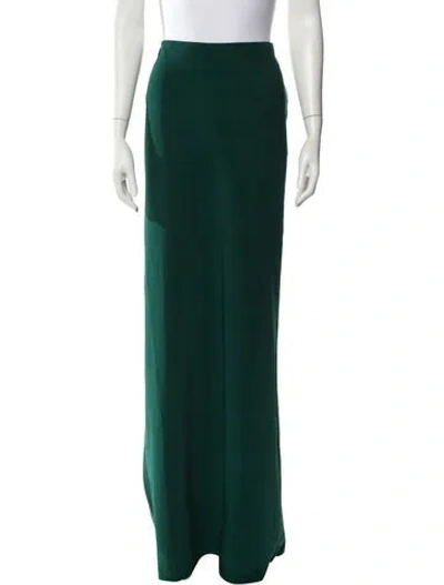 Pre-owned Bernadette Long Skirt In Green