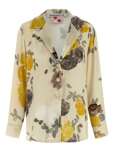 BERNADETTE LOUIS FLORAL-PRINT SHIRT
