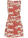 Bernadette Lucille Mini Dress In Brown