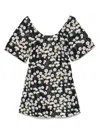 Bernadette Manou Mini Dress In Black