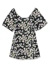 Bernadette Manou Mini Dress In Black