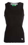 Bernadette Marcel Cotton Tank Top In Black