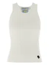 Bernadette Marcel Ribbed Tank Top In White