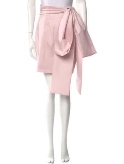 Pre-owned Bernadette Mini Skirt In Pink