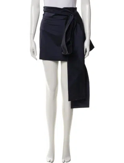 Pre-owned Bernadette Mini Skirt W/ Tags In Blue