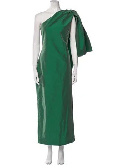 Pre-owned Bernadette One-shoulder Long Dress