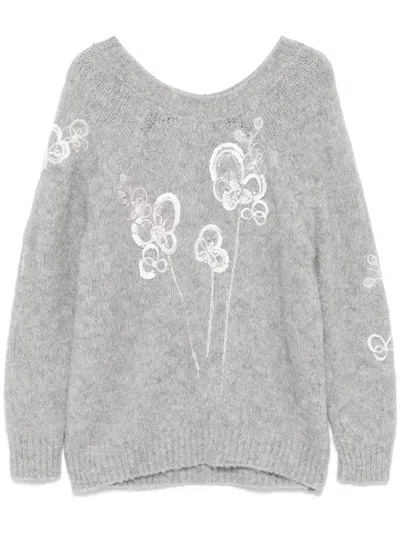 BERNADETTE ORCHID JEWELS JUMPER