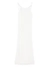 Bernadette Pearl-embroidered Silk Maxi Slip Dress