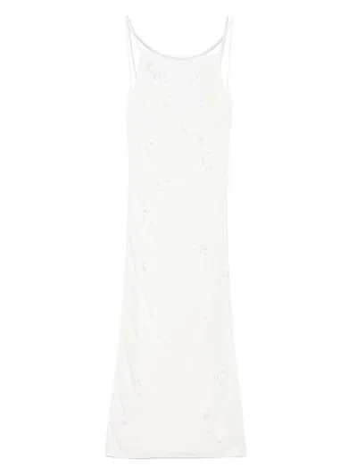 Bernadette Pearl-embroidered Maxi Dress