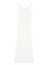 Bernadette Pearl-embroidered Silk Maxi Slip Dress