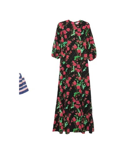 Bernadette Roxette Floral-print Maxi Dress In Multi