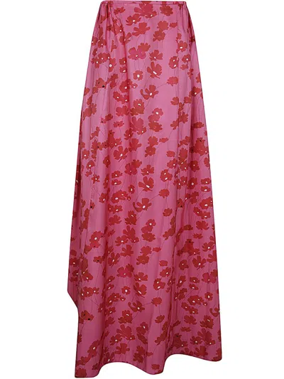 Bernadette Skirt Ella Clothing In Red