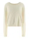 Bernadette White Solne Sweater In Neutral