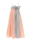 Bernadette 'bailey' Long Dress In Pink