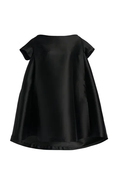 Bernadette Will Asymmetric Mini Dress In Black