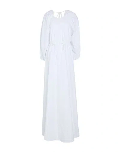 Bernadette Woman Maxi Dress White Size 8 Cotton