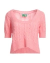 Bernadette Woman Sweater Pink Size Xs Polyamide, Lambswool In Pink