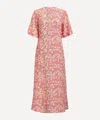 Bernadette Women's Marjorie Pink Buttercups Silk Dress