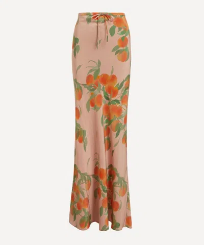 Bernadette Women's Peachtree Emily Silk Maxi Skirt