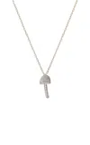 Bernard James Fungi Conica 18k White And Rose Gold Diamond Necklace In Multi