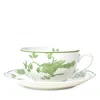Bernardaud Albertine Breakfast Cup In Green