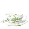 Bernardaud Albertine Breakfast Saucer In Green