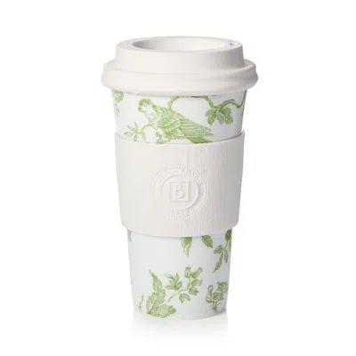 Bernardaud Albertine Mug With Lid In White