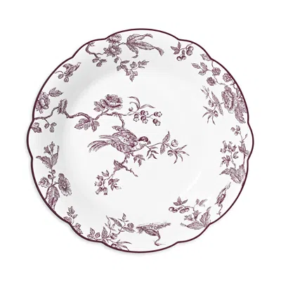 Bernardaud Albertine Prune Open Vegetable Dish In Pink