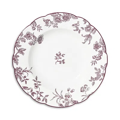 Bernardaud Albertine Prune Rim Soup Plate In Pink