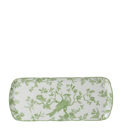 BERNARDAUD ALBERTINE RECTANGULAR CAKE PLATTER