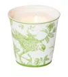 Bernardaud Albertine Tumbler Candle In Green