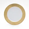 Bernardaud Athena Accent Salad Plate In Gold