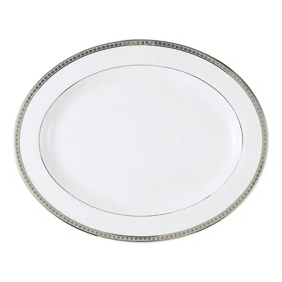 Bernardaud Athena Oval Platter, 13 In Platinum
