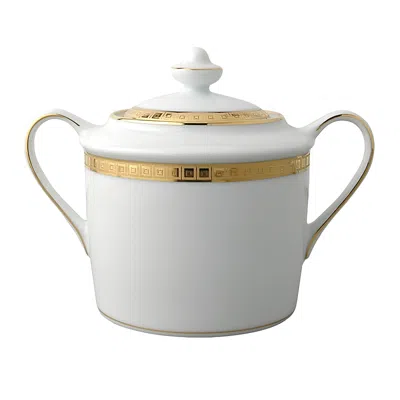 Bernardaud Athena Sugar Bowl In Gold