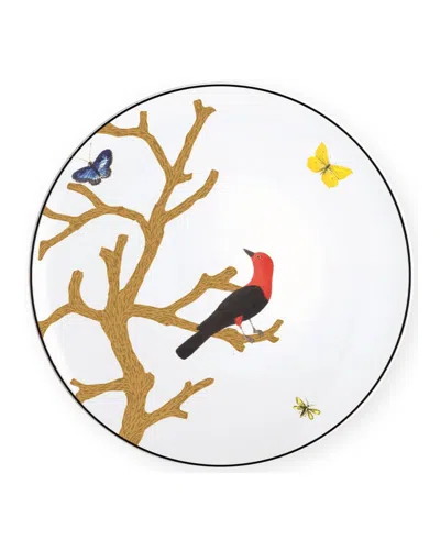 Bernardaud Aux Oiseaux Coupe Bread & Butter Plate In White/multi