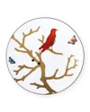 Bernardaud Aux Oiseaux Coupe Salad Plate, 8.3" In White/multi
