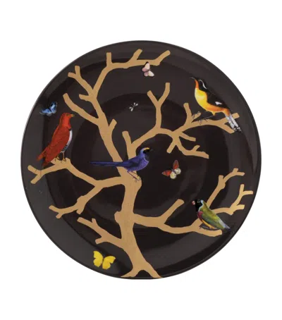 Bernardaud Aux Oiseaux Dinner Plate In Black