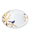 Bernardaud Aux Oiseaux Serving Platter In White/multi