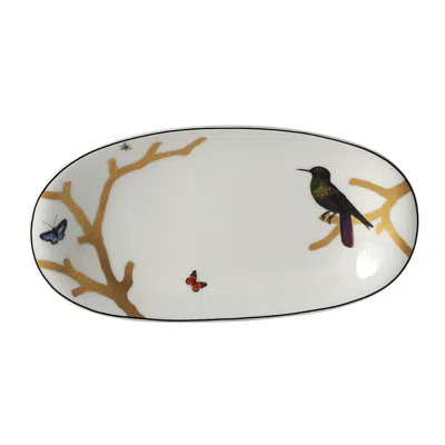 Bernardaud Aux Oiseaux Relish Dish In Multi