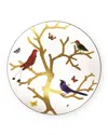 Bernardaud Aux Oiseaux Ultra Flate Plate, 12" In White/multi