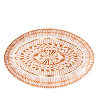 Bernardaud Braquenie 13 Oval Platter In Multi