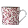 Bernardaud Braquenie Espresso Cup In Burgundy