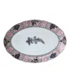 Bernardaud Braquenie Oval Platter In Multi