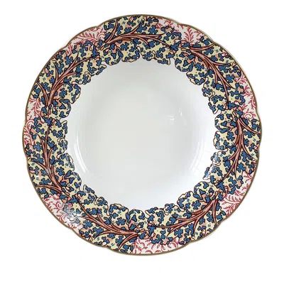 Bernardaud Braquenie Rim Soup Plate In Multi